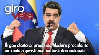 Países contestam eleição de Maduro por falta de transparência | Giro VEJA