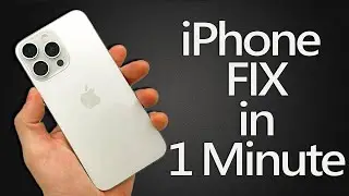 How to Fix iPhone Black Screen | Freeze | Hang | Lagging Issue [FIXED]  13,14,15 Pro Max