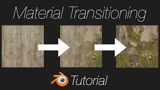 [3.4] Blender Tutorial: Transition Animation Between Materials