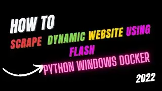 How To scrape A Dynamic Website Using Splash