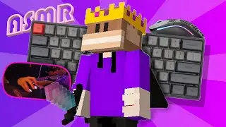 Hive Skywars | Keyboard + Mouse Sounds ASMR V6 (handcam)