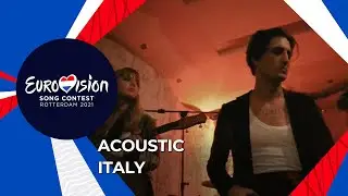 Måneskin - Acoustic version of Zitti E Buoni - Italy 🇮🇹 - Eurovision 2021