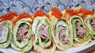 Безумно Вкусная Холодная ЗАКУСКА за 10 минут 💥 Хоть на Праздник Хоть на Каждый День ВКУСНО НЕТ СЛОВ