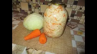 МАРИНУЕМ КАПУСТУ НА ЗИМУ //по рецепту бабы ТАНИ//