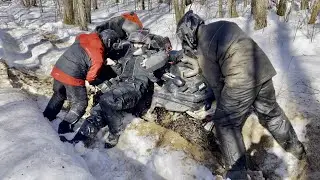 Видео о том как нужно застревать. 