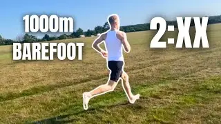 Running 1km Barefoot