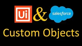 Uipath working with custom objects in Salesforce | RPA Salesforce | Insert Data | SFDC RPA