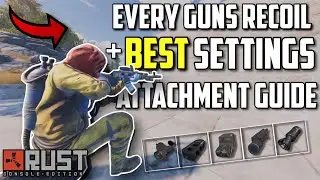 *BEST* Updated Recoil + Attachment Guide & PVP Settings - Rust Console Edition (Playstation/Xbox)