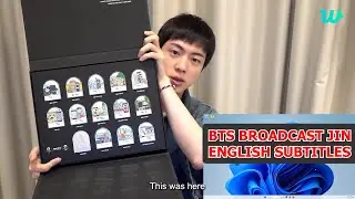 BTS BROADCAST JIN ENGLISH SUBTITLES