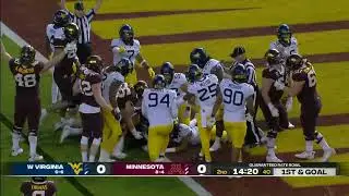 Gopher Football Offensive Lineman Daniel Faalele Scores Touchdown in Bowl Game!