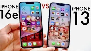 iPhone 16e Vs iPhone 13! (Quick Comparison)