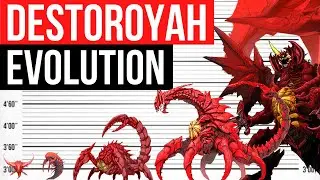 Evolution Of Destoroyah | Life Cycle