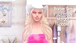 Barbie Sim Inspired By Margot Robbie (From Movie Barbie 2023) - Sims 4 CAS