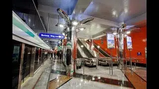 Метро Санкт-Петербурга | Перегон Новокрестовская - Беговая | Смотрим новую станцию Беговую