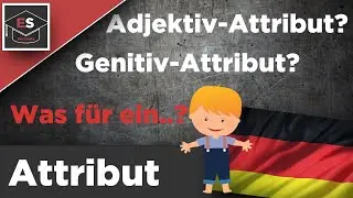 Attribut Grammatik - was ist das? Attribut - kein Satzglied? Attribut - einfach erklärt!