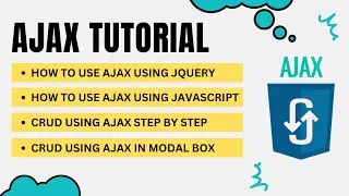 AJAX Tutorial for Beginners | AJAX Complete Tutorial in Hindi | AJAX Tutorial  with PHP