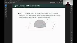 Open enumerative mirror symmetry for lines in the mirror quintic - Sebastian Haney