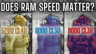 Does RAM Speed Matter For 7800X3D in Starfield? \\ Stock vs Mid vs Fast DDR5