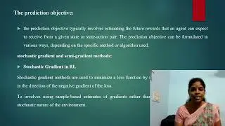Prediction Objective |Reinforcement Learning| Ms. P. Mohanapriya, AP/CSE , RMDEC,
