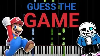 Do You Know These Video Games? (Piano Quiz - Part 1)