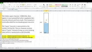 How to remove hidden spaces or leading & trailing spaces in Excel Tutorial