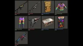 PC Rust Skins Showcase 21st April 2022 *Glow in the dark*