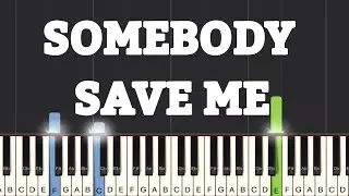 Eminem - Somebody Save Me Piano Tutorial | Easy