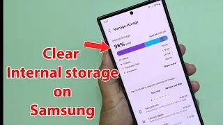 Samsung internal storage full how to fix