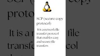 LINUX - SCP Command for File Transfer