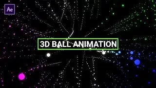 After Effects Tutorial: 3D Ball Animation in after effects| No Third party plugin