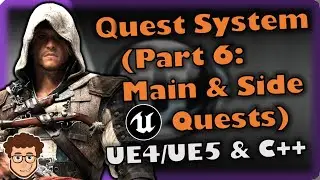 Main Quests & Side Quests! | How To Make YOUR OWN Action RPG | UE4/UE5 & C++ Tutorial, Part 45