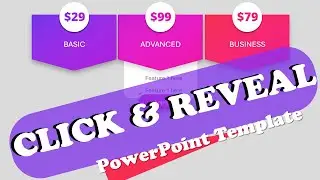 Click and Reveal Animation in PowerPoint