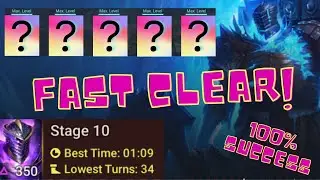 Destroy the Ice Golem Hard 10 with this End Game team! Raid: Shadow Legends