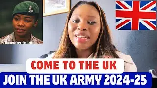 MOVE TO THE UK ,JOIN THE ARMY - Get Permanent Residency and Move with Family -Apply By 19-25 August