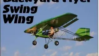 Backyard Flyer Swing Wing, part 103 legal ultralight aircraft from Valley Engineering.