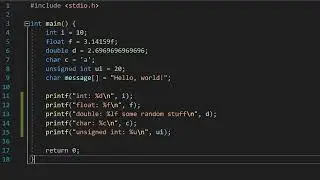 How to Print Variables in C (Printf Format Specifiers)