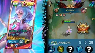 Angela gameplay Yeah that's all Just ~ MLBB
