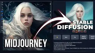 Стиль Midjourney в Stable diffusion Тренировка нейросети, Lora на Google colab это реально!