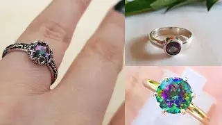 Mystic Topaz Ring - Best Mystic Topaz Ring Etsy