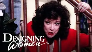 Julia Gets Her Head Stuck! | Designing Women