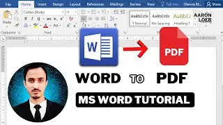 how to convert word documents to  a pdf file |  Word document to PDF | 🔥