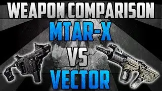 COD Ghosts: MTAR-X vs. Vector CRB Weapon Comparison :: Best SMG in COD Ghosts