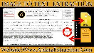 How to Convert Image Files into Text Files | Image Files to Text Files Converter Software