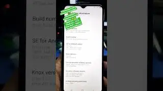 ✅Samsung A135F Finance & Kg Locked Knox Rom 
