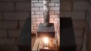 Видео отзыв от клиента. Печь гаражная до 70квадратоВ