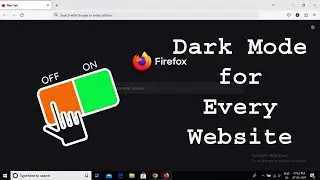 How to enable dark mode