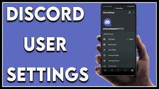 How to Use your User Settings on Discord app