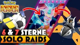 GARANTIERT 5, 6 & 7 Sterne Tera Raids SOLO schaffen in Pokemon Karmesin und Purpur