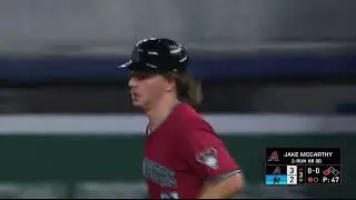 Jake McCarthys 8th homer of the season is a 2-run shot