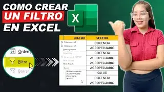 EXCEL - Como crear un filtro en excel (Bien Explicado)